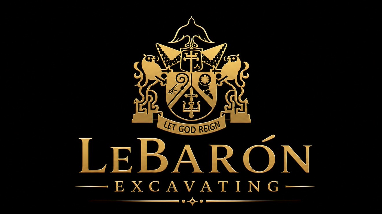 LeBarón Excavating logo